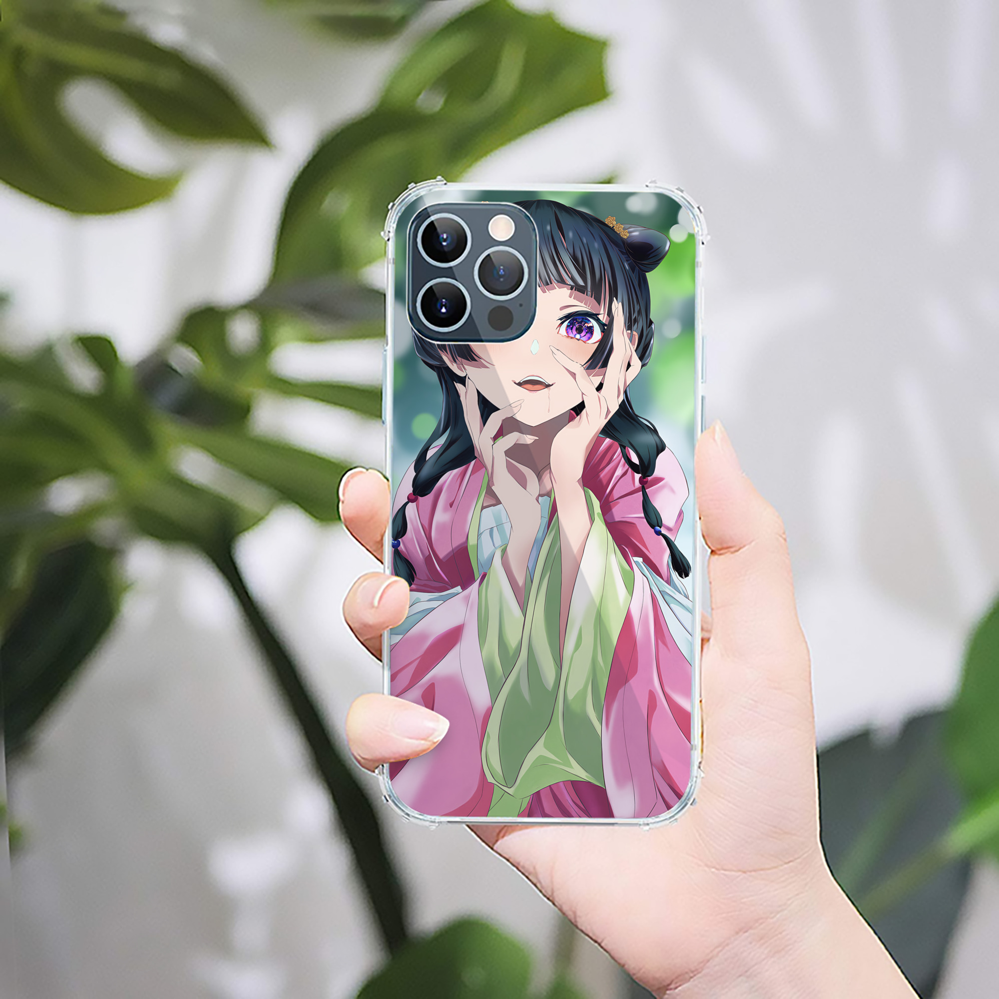 （画像用） 薬屋のひとりごと The Apothecary Diaries 【iPhone 12シリーズ対応】透明スマホケース（クリアソフトケース）